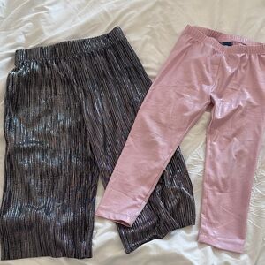 Old Navy Metallic Black Pants